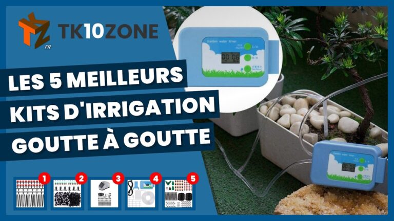 Avis sur les kits d’irrigation goutte-&agrave;-goutte : Efficacit&eacute; et choix optimal