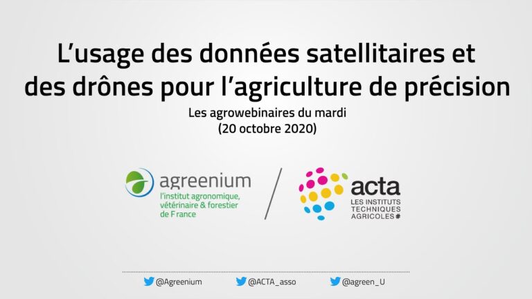 Optimisation des syst&egrave;mes d’agriculture de pr&eacute;cision par l’assistance technique