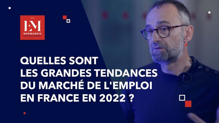 Tendances Actuelles du March&eacute; de l’Emploi